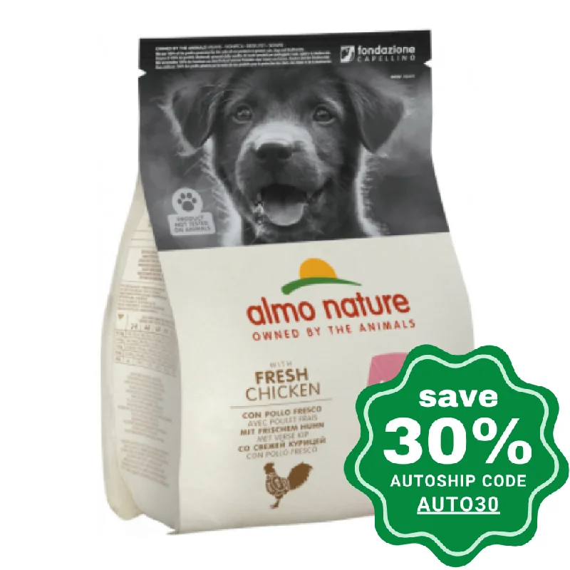 Almo Nature - Dry Food for Medium/Large Puppies - Holistic - Chicken - 2KG (min. 3 packs)