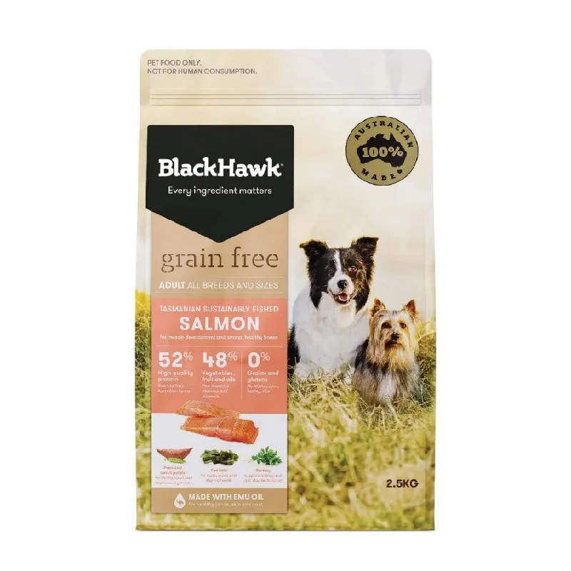 Black Hawk Adult Dog Grain Free Salmon