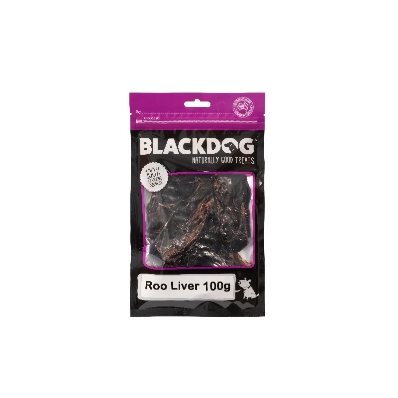 Blackdog Kangaroo Liver Dog Treats 100g