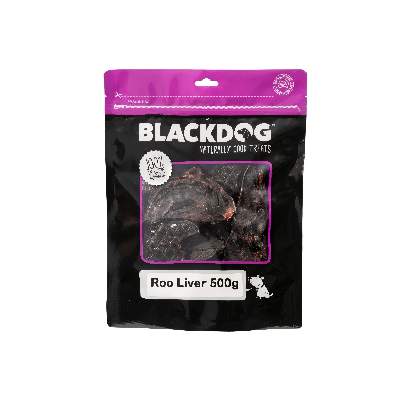 Blackdog Kangaroo Liver Dog Treats 500g