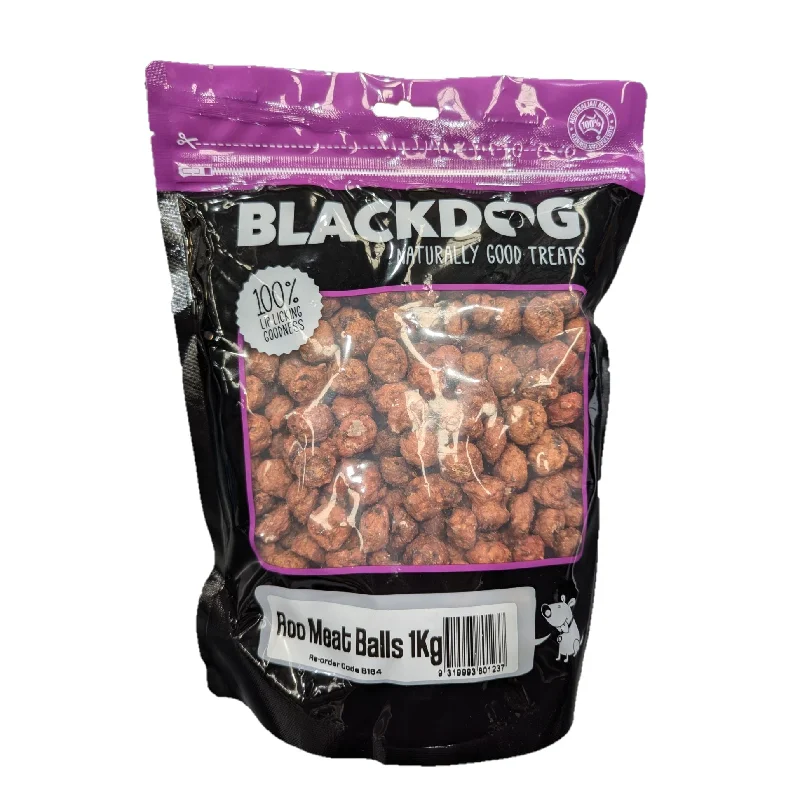 Blackdog Kangaroo Meat Balls Dog Treats 1kg