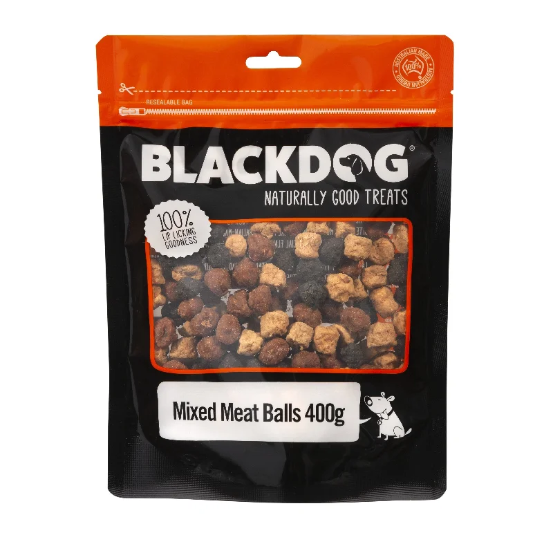 Blackdog Mixed Meat Balls Dog Treats 400g