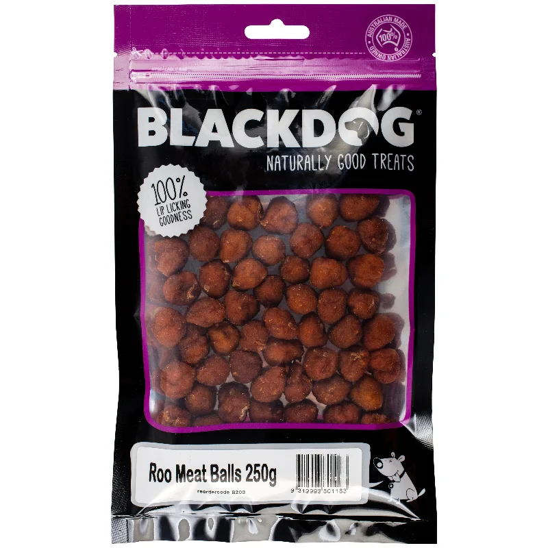 Blackdog Kangaroo Meat Balls Dog Treats 250g***