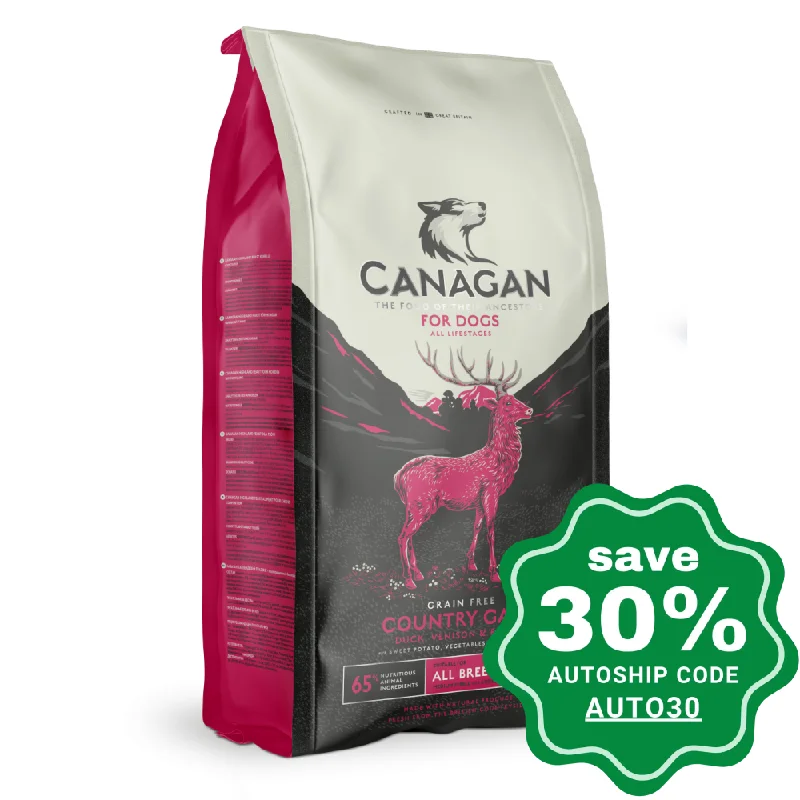 Canagan - Grain Free Dry Dog Food - Country Game - 6KG