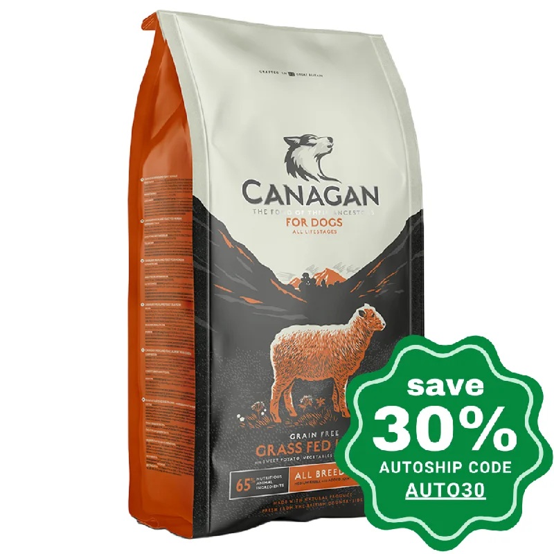 Canagan - Grain Free Dry Dog Food - Grass-Fed Lamb - 12KG