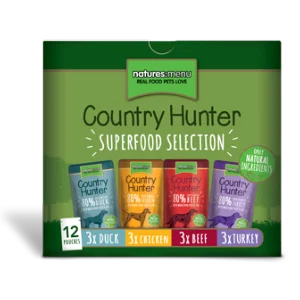 Country Hunter Dog Pouch Multipack 150gx12