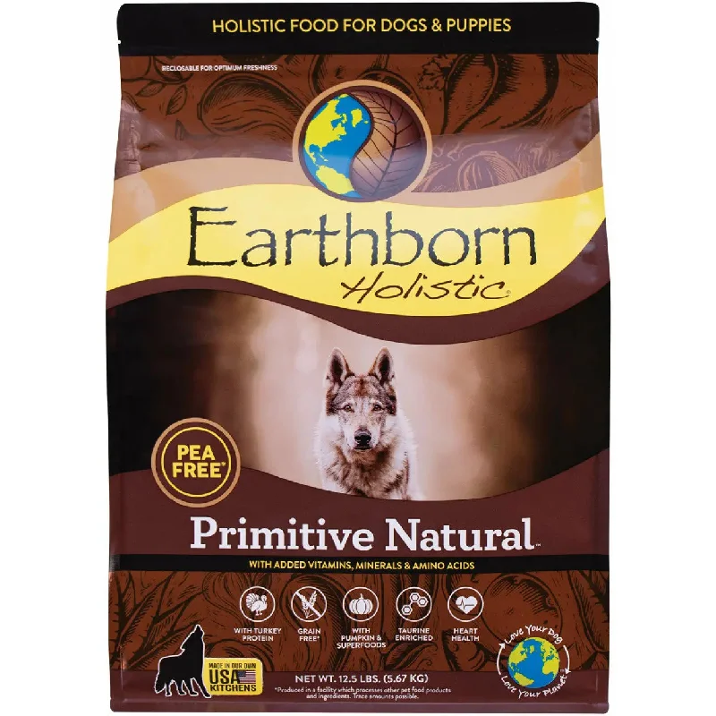 Earthborn Holistic® Grain Free Primitive Natural™ Turkey Dry Dog Food