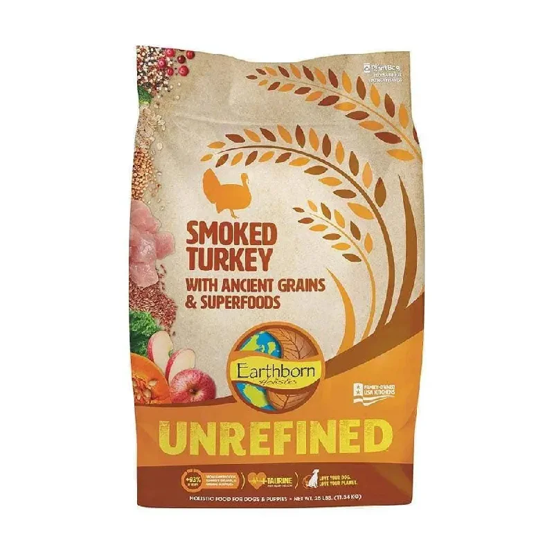 Earthborn Holistic® Unrefined™ Smoked Turkey with Ancient Grains & Superfoods for Dog