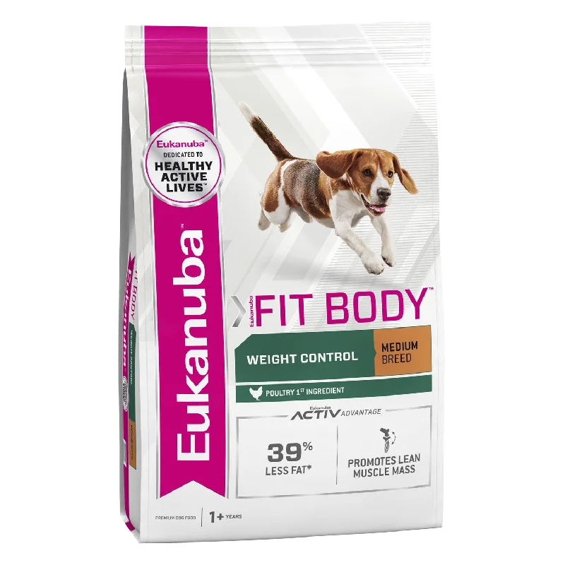 Eukanuba Medium Breed Fit Body Dry Dog Food