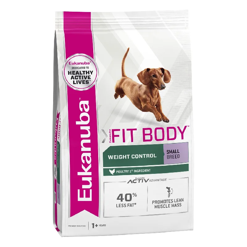 Eukanuba Small Breed Fit Body Dry Dog Food 3kg