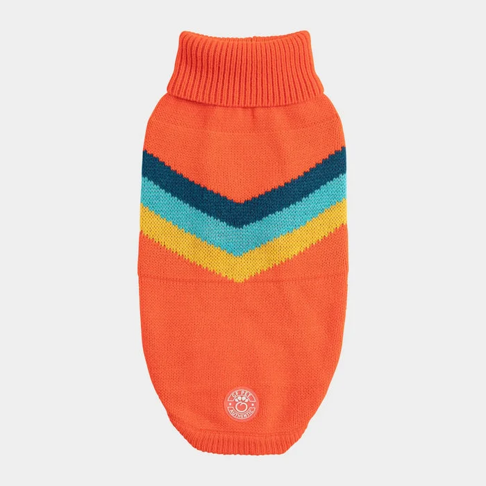 GF Pet Orange Alpine Sweater for Dogs