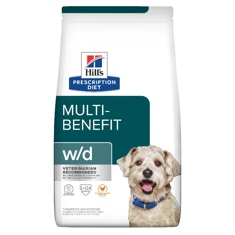 Hills Prescription Diet Dog w/d Multi-Benefit Dry Food 12.5kg