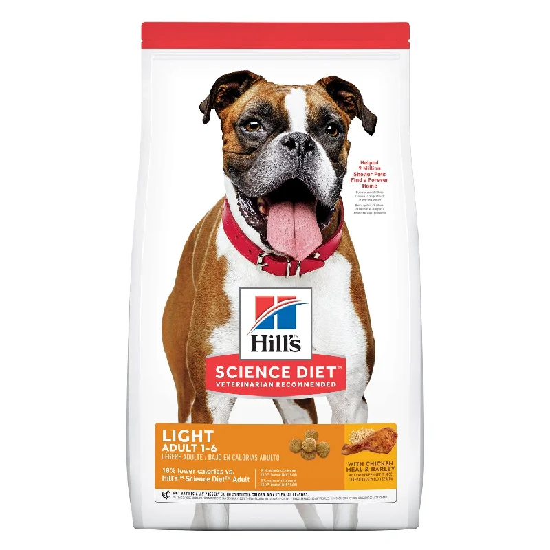 Hill's Science Diet Light Adult Dry Dog Food 3kg