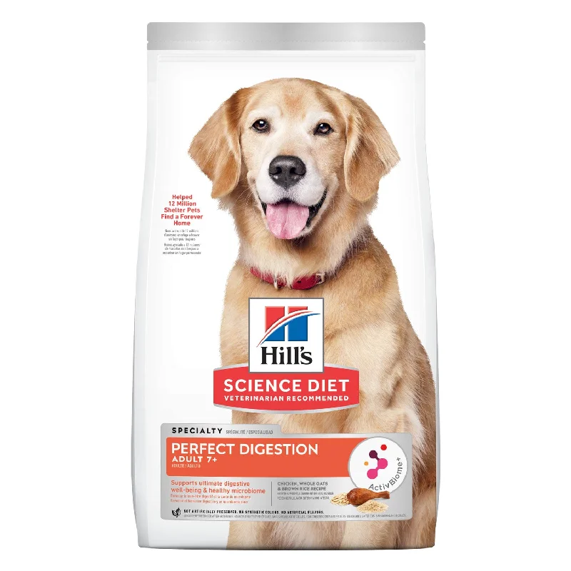 Hill's Science Diet Perfect Digestion 7+ Adult Dry Dog Food 5.44kg