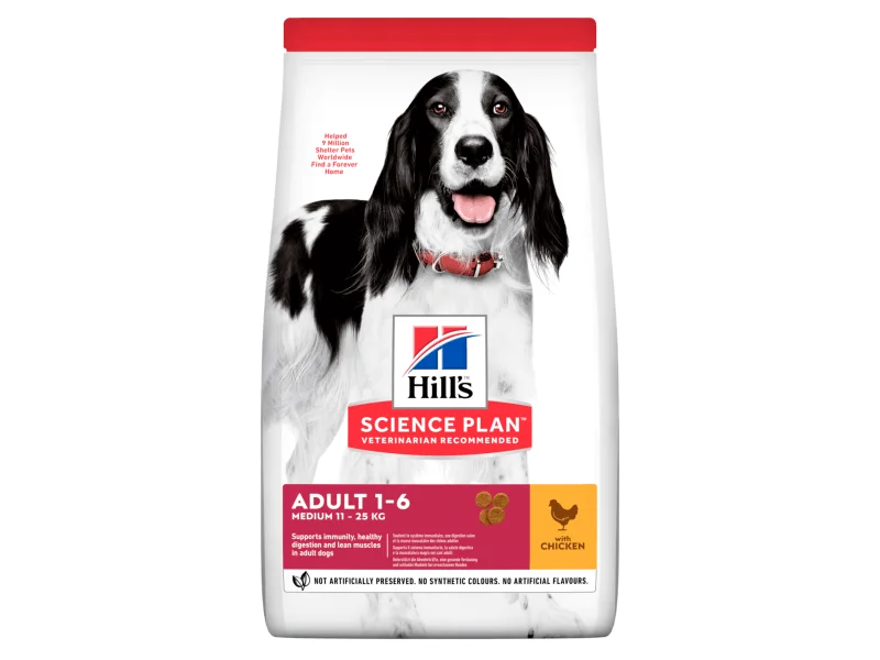 Hill's Science Plan Adult Medium Dog Food Chicken