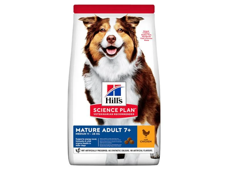 Hill's Science Plan Mature Adult Medium Chicken Dog Food