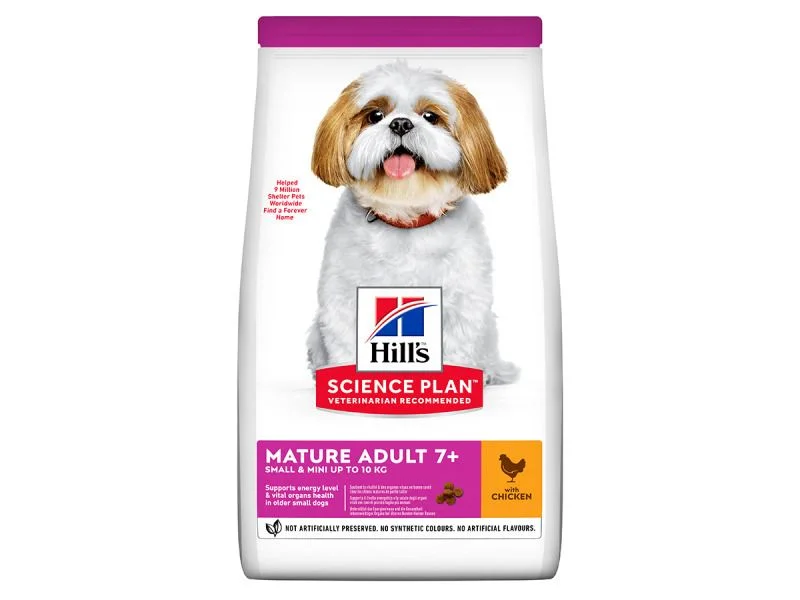 Hill's Science Plan Mature Adult Small and Mini Chicken Dog Food