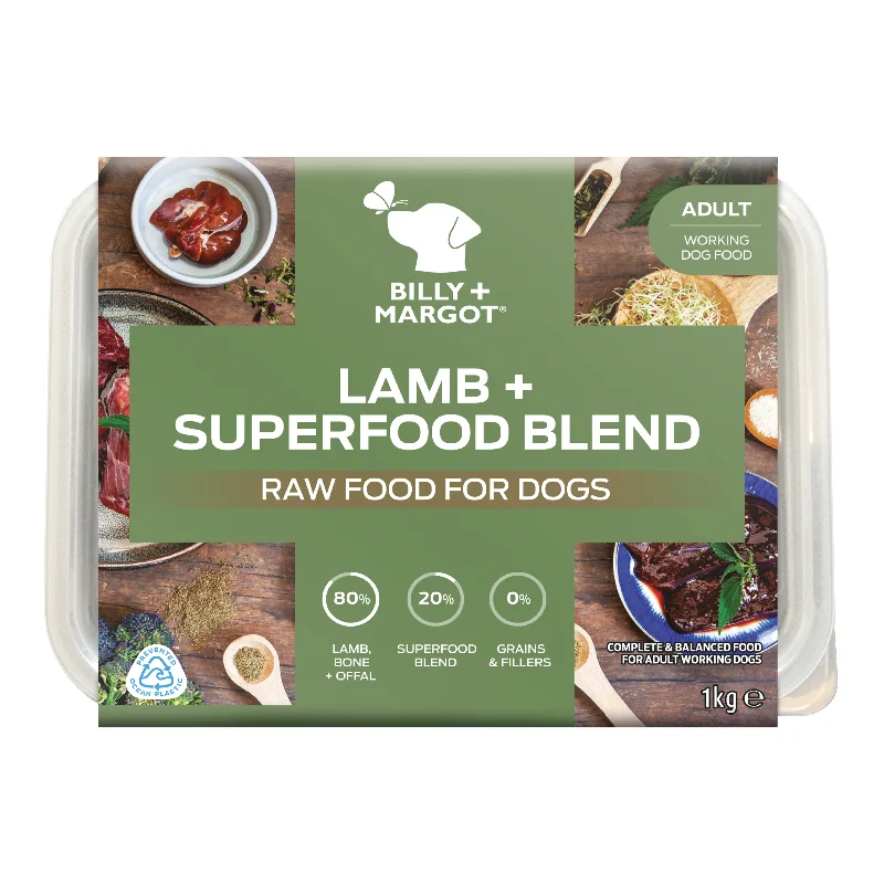 Lamb + Superfoods Raw Dog Food