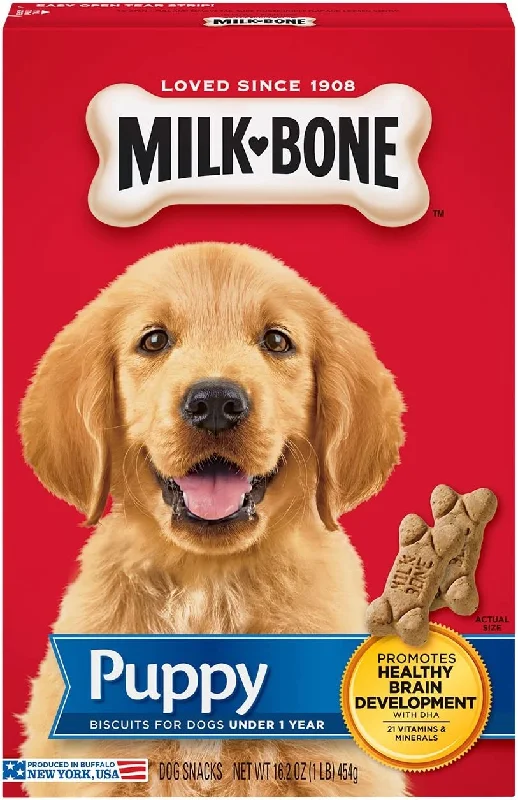 MILK BONE PUPPY BISCUITS 16oz