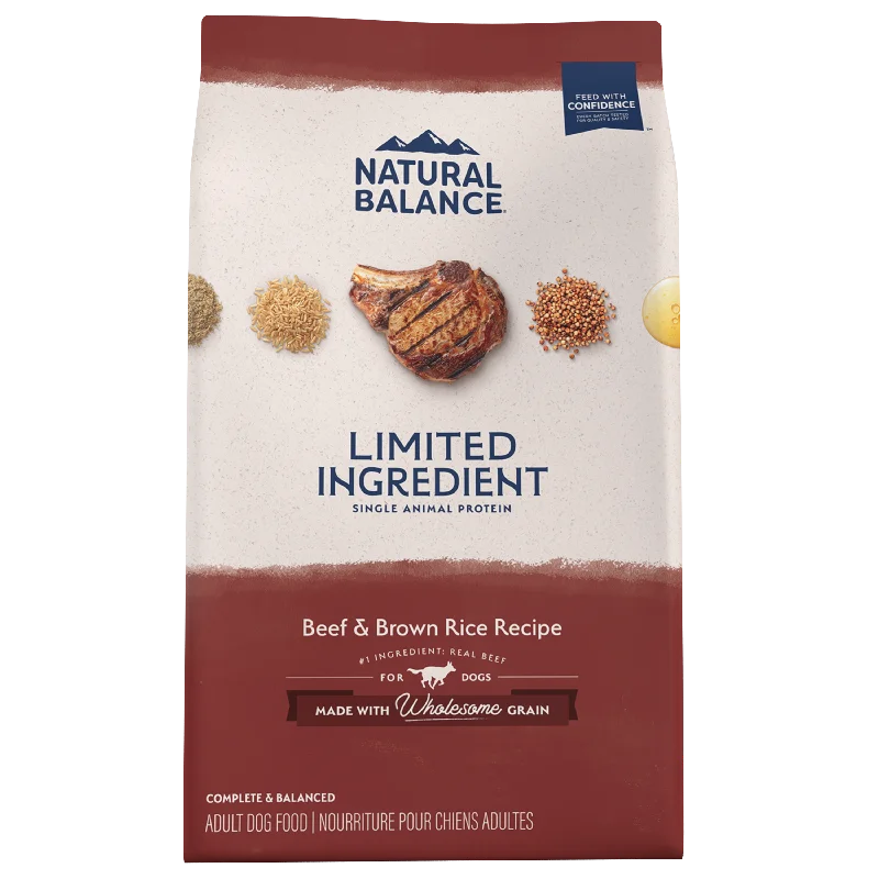 Natural Balance® Limited Ingredient Beef & Brown Rice Recipe Dry Dog Food