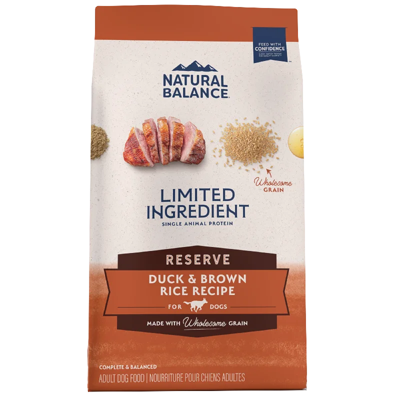 Natural Balance® Limited Ingredient Reserve Duck & Brown Rice Recipe Dry Dog Food