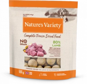 Natures Variety Freeze Dried Complete Lamb 120g