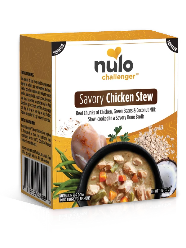 Nulo Challenger Savory Chicken Stew in Bone Broth Wet Dog Food