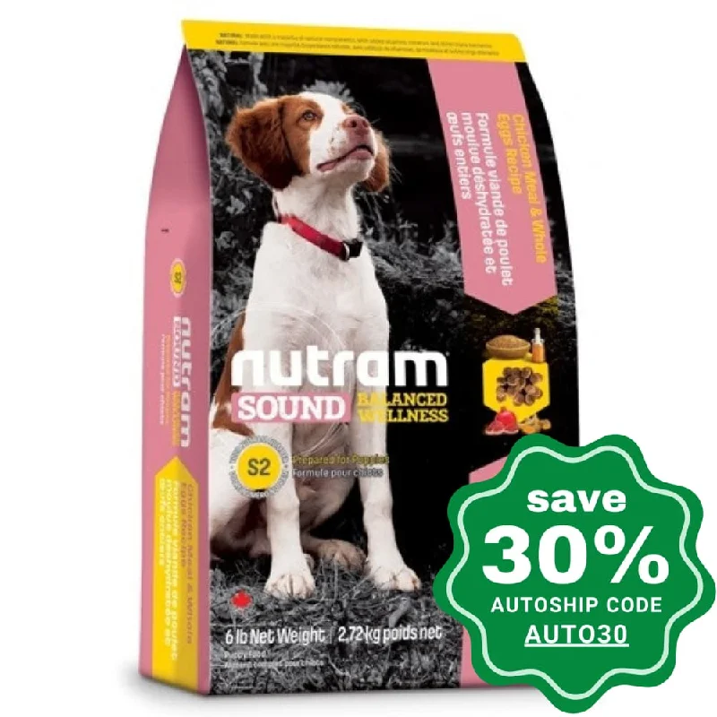 Nutram - S2 Nutram Sound Balanced Wellness - Puppy - 13.6KG