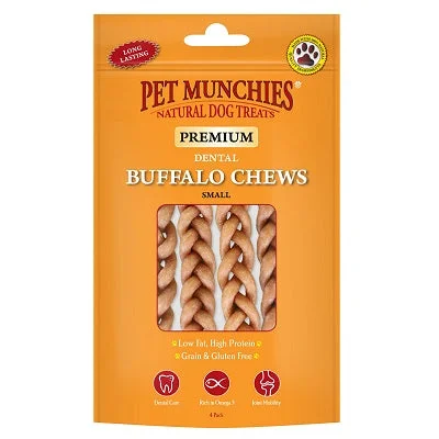 Pet Munchies Buffalo Chew Sml 8x4x55g