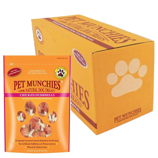 Pet Munchies Chicken Dumbbells 8x80g