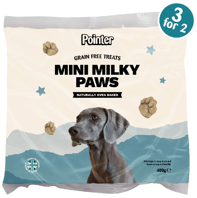 Pointer Mini Milky Paws GF Treats 6x400g