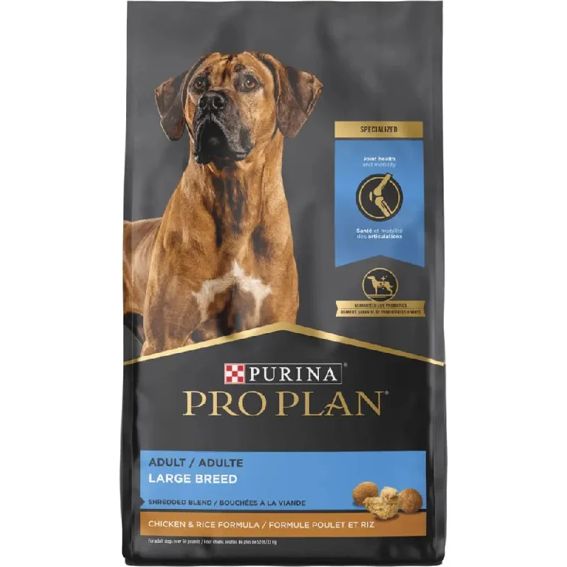 Pro Plan Shredded Blend Chicken & Rice Large Breed Dog 34 Lbs