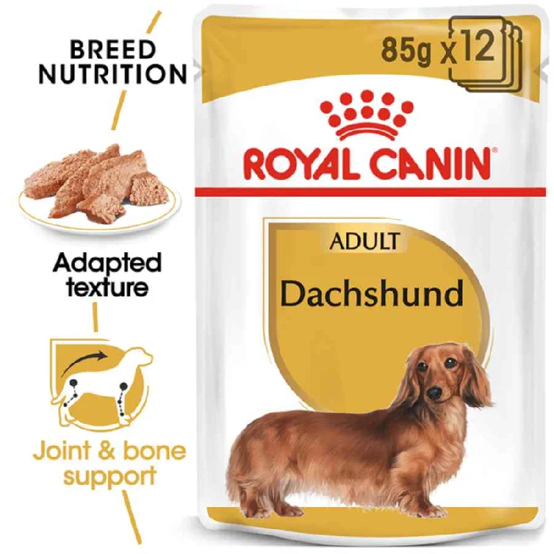 Royal Canin Dachshund Adult Wet Dog Food Pouches