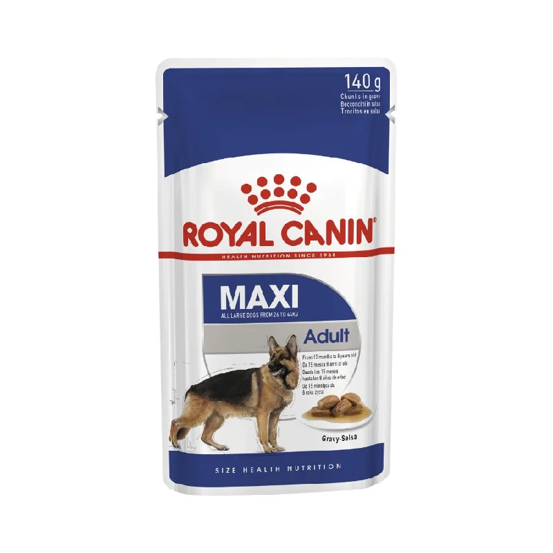 Royal Canin Maxi Adult Wet Dog Food 10 X 140g