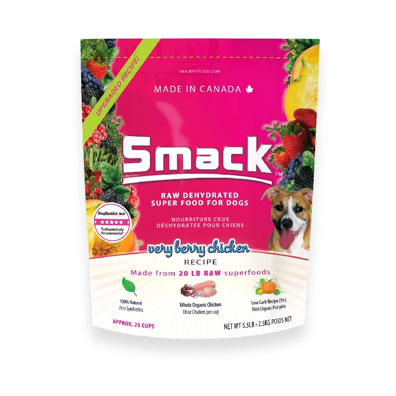 Smack Very Berry Chicken Dog Food