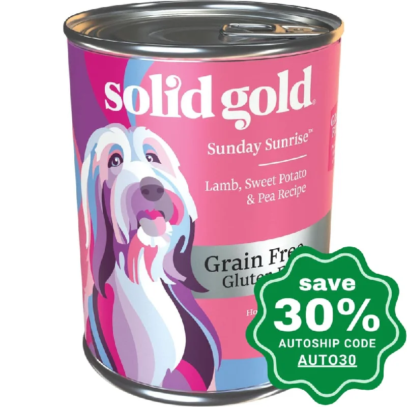 Solid Gold - Grain Free Canned Dog Food - Adult - Sunday Sunrise with Lamb - 13.2OZ (min. 24 cans)