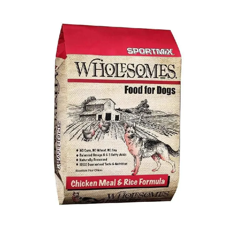 Sportmix® Wholesomes™ Chicken Meal & Rice Formula 40 Lbs