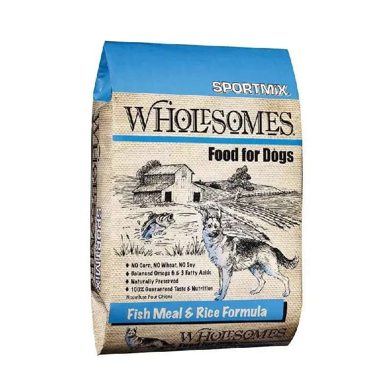 Sportmix® Wholesomes™ Fish Meal & Rice Formula 40 Lbs