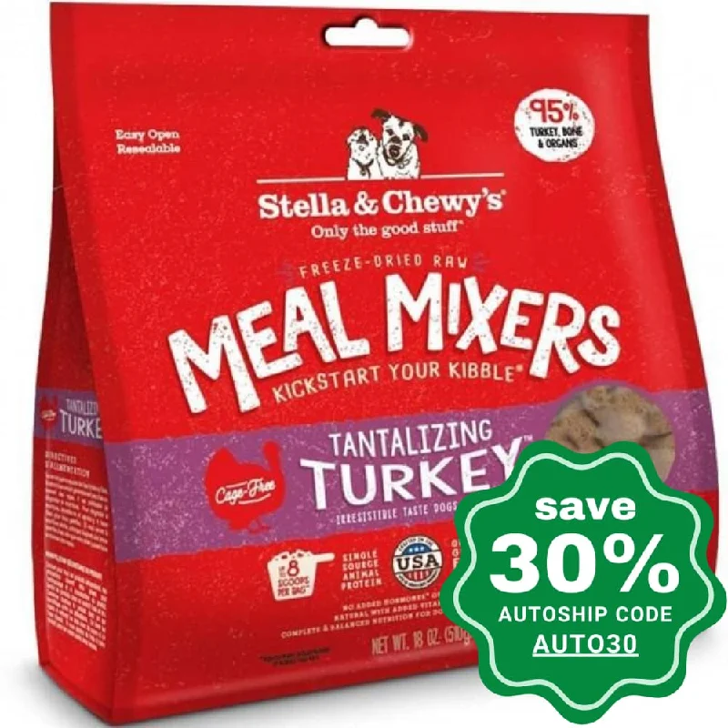 Stella & Chewy's - Freeze Dried Tantalizing Turkey Meal Mixers For Dogs - 3.5OZ