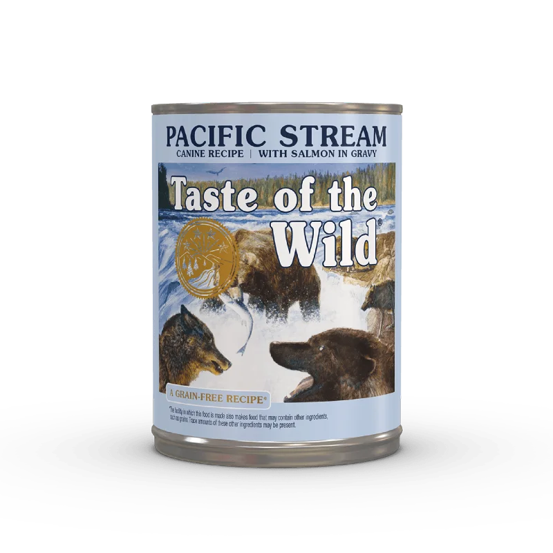 Taste of the Wild Pacific Stream Wet Dog Food with Salmon in Gravy