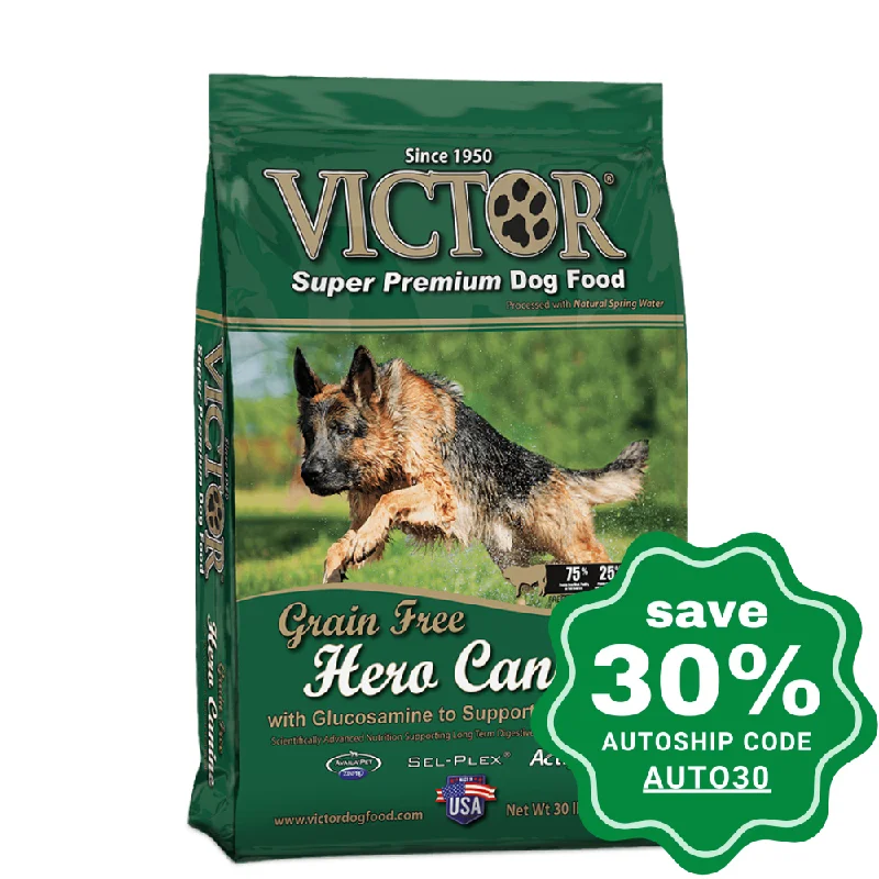 Victor - Grain Free - Hero Canine with Glucosamine - 30LB