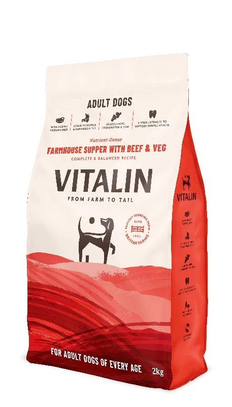 Vitalin Adult Farmhouse Beef 4x2kg