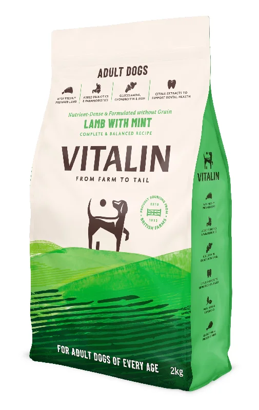 Vitalin Adult Lamb Mint 4x2kg