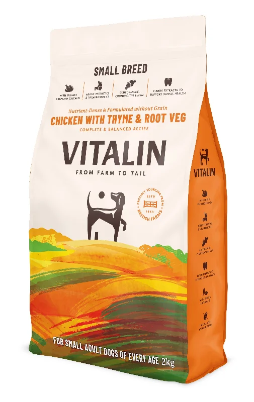 Vitalin Adult SB Chicken Thyme Veg 4x2kg