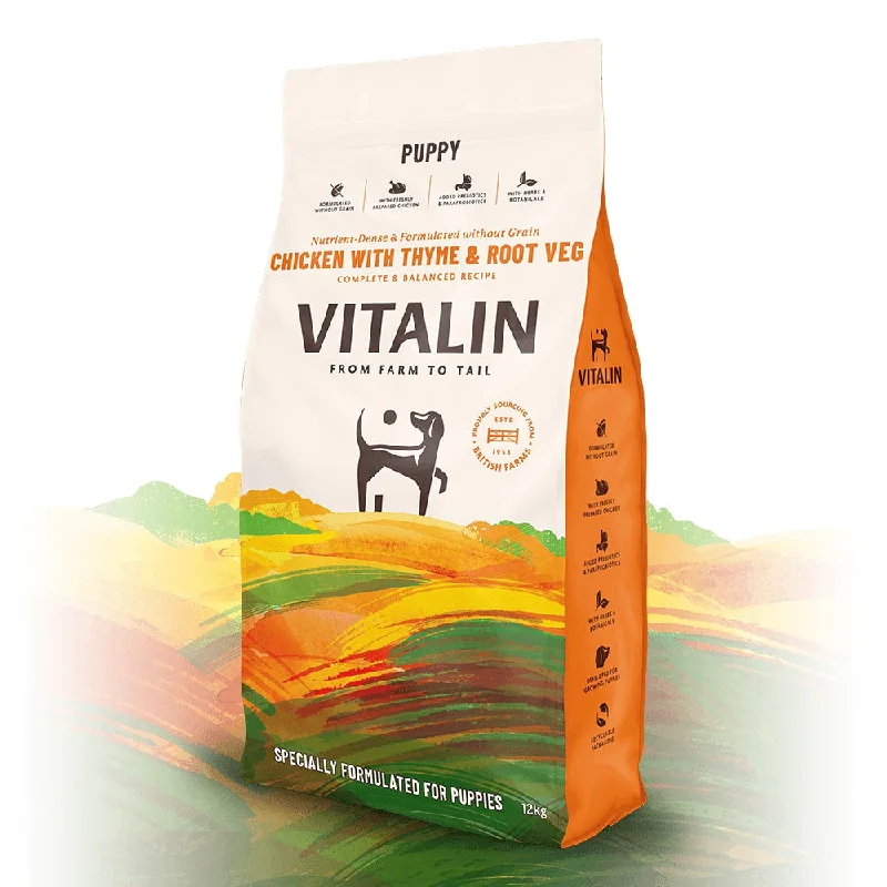 Vitalin Puppy Chicken Thyme Veg