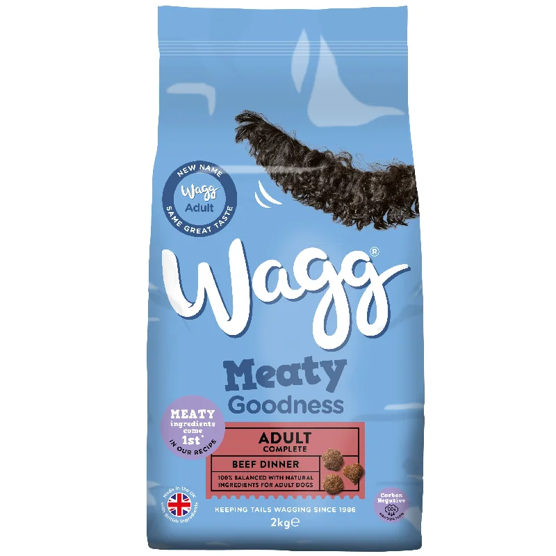 Wagg Meaty Goodness Beef & Veg 4x2kg