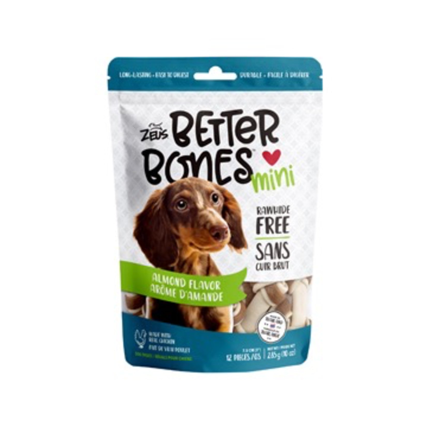 ZEUS BETTER BONE ALMOND 3in