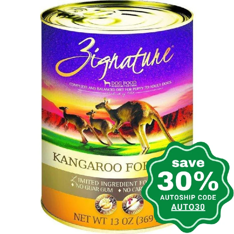 Zignature - Canned Dog Food - Limited Ingredient - Kangaroo - 13OZ (min. 12 Cans)