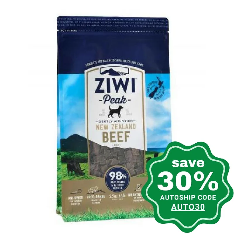 Ziwipeak - Air Dried Dog Food BEEF - 2.5KG