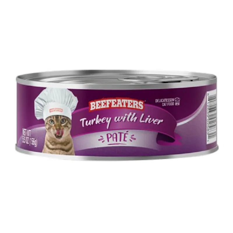 Beefeaters Pate Wet Cat Food, Case of 24